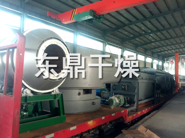 山東煤泥烘干機(jī)發(fā)貨現(xiàn)場